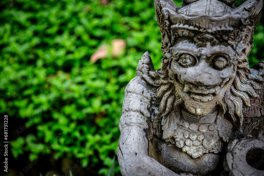 Indonesian statue in Bali