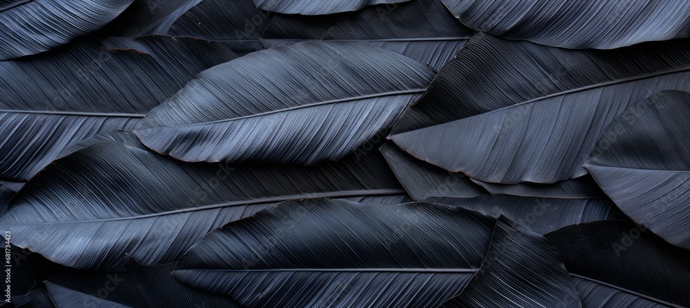Dark nature concept abstract black leaf textures for tropical leaf background, flat lay composition. Dark nature concept abstract black leaf textures for tropical leaf background, flat lay composition.