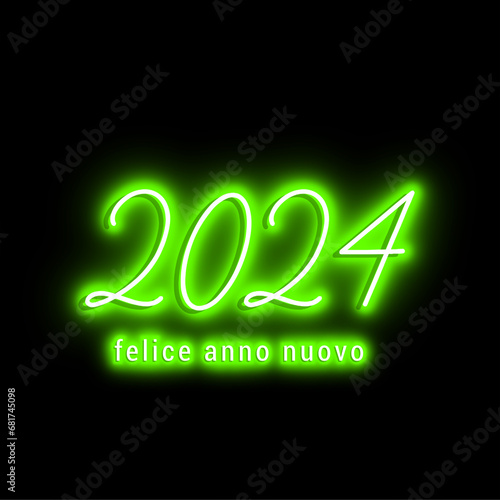felice anno nuovo - buon anno 2024