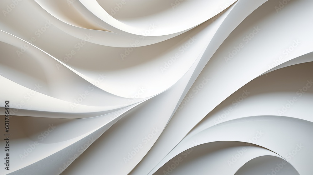 Close-up unique shapes of paper geometric background Close-up unique shapes of paper geometric background