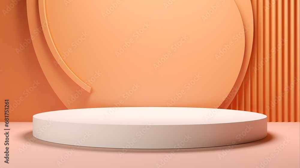 Platform purge show scene introduction for kids or infant item arrangement 3d foundation Platform purge show scene introduction for kids or infant item arrangement 3d foundation