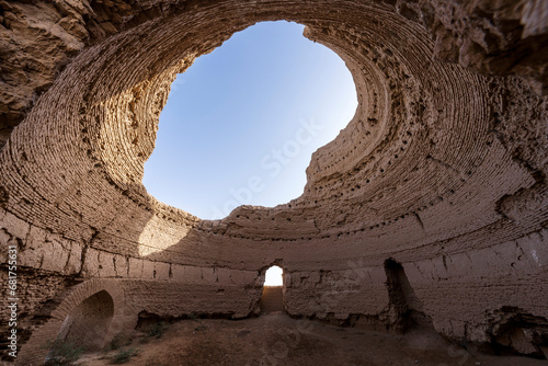 The Great Icehouse from 7th century in Merv, an ancient city on the Silk Road close to current Mary, Turkmenistan. Merv was the capital city of many empires and at its hayday the largest in the world. photo