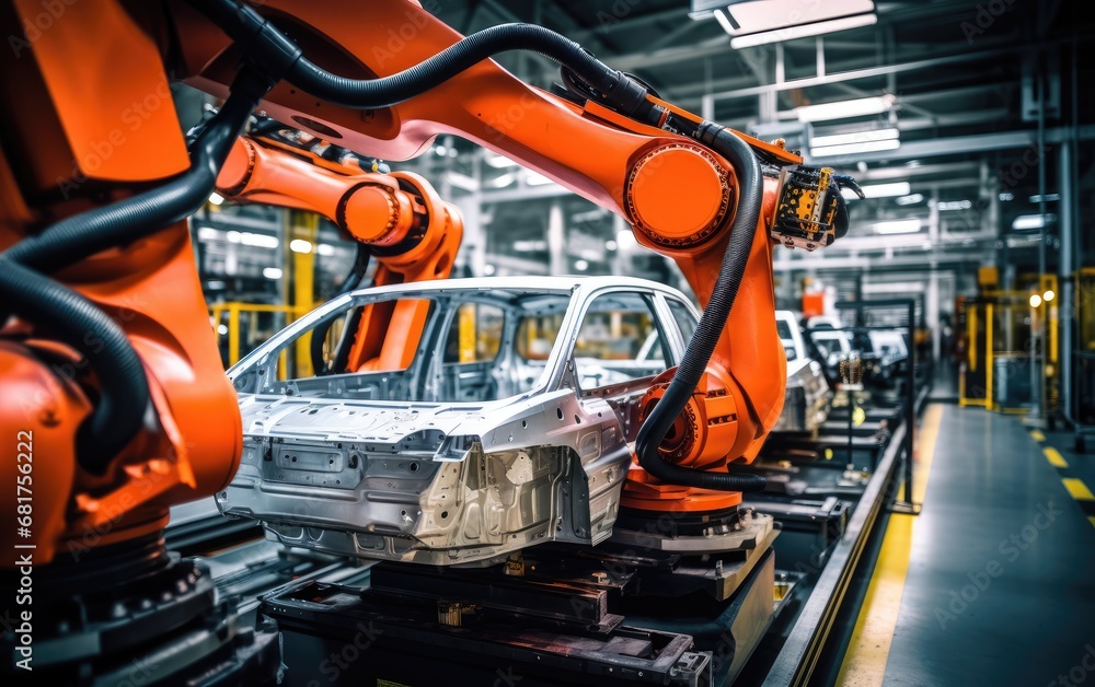 robot arm assembly machine factory workshop sparks photo manufacturing automated production robot arm assembly machine factory workshop sparks photo manufacturing automated production