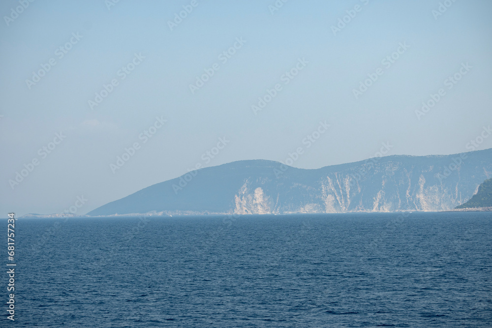 Amazing Seascape of Ionian sea, Greece Amazing Seascape of Ionian sea, Greece