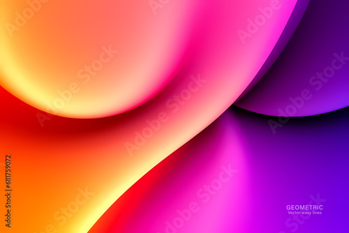 Minimal Abstarct Dynamic textured background design in 3D style with purple color. Vector illustration.