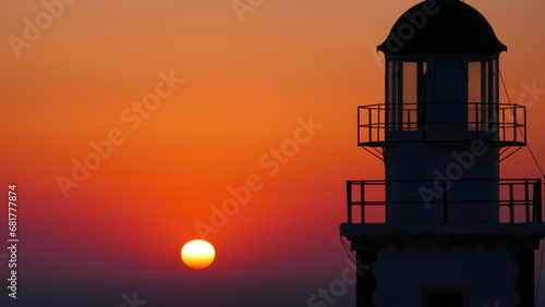 Tagesende am Leuchtturm