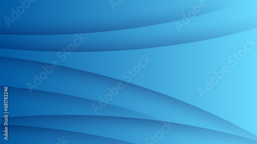 simple blue background with gradient colors and dynamic shapes