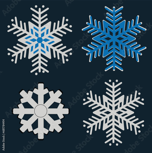 free snowflake embroidery pattern
