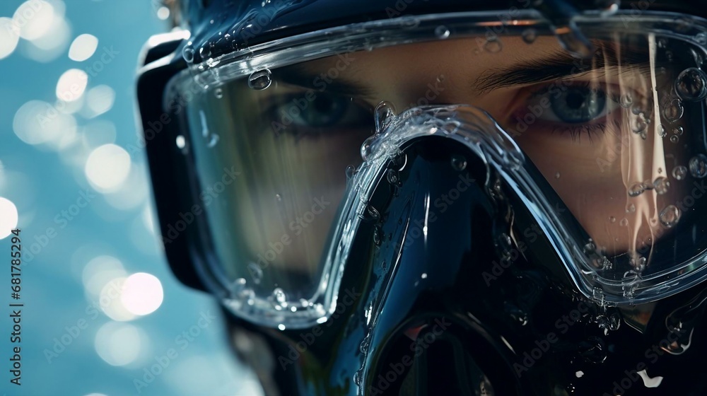 a person wearing a helmet a person wearing a helmet