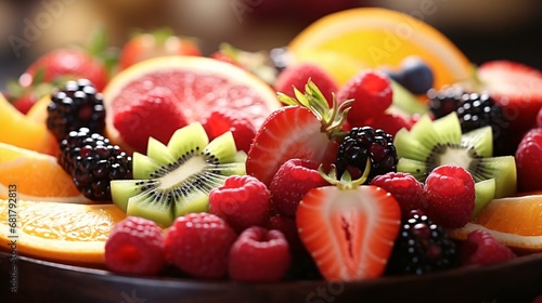 a bowl of fruit