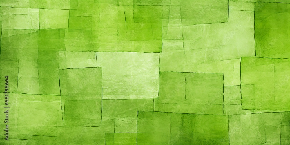 Abstract geometric shapes in green hues, lush lime green patterned texture. Card, banner, backdrop for nature, spring, business. Luxury texture. Abstract geometric shapes in green hues, lush lime green patterned texture. Card, banner, backdrop for nature, spring, business. Luxury texture.