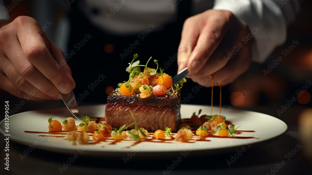 a person eating a plate of food a person eating a plate of food