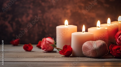 Heartfelt Atmosphere: Romantic Backdrop Invites Love and Connection on Valentine's Day