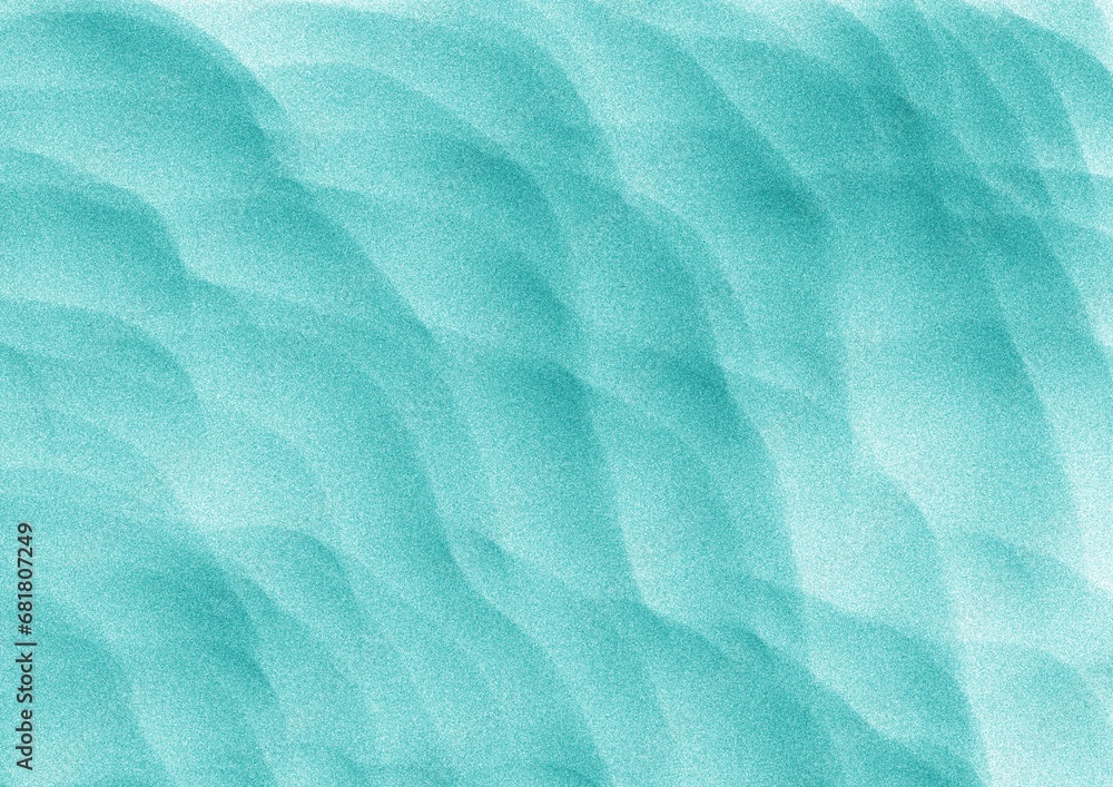 Fototapeta premium 青緑色の抽象背景・ザラザラ・モコモコしたテクスチャ 
