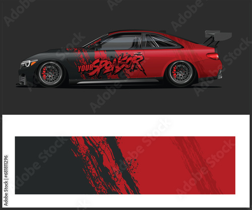 Car Wrap Livery Design Ready-made printed wrap design for Van  Truck and car