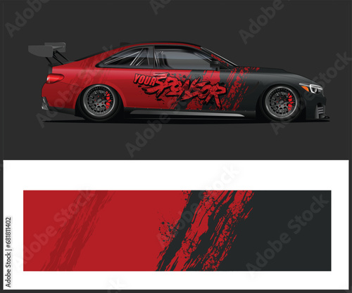 Car Wrap Livery Design Ready-made printed wrap design for Van  Truck and car