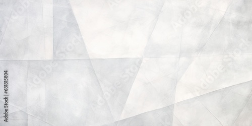 Crumpled paper texture. Artistic white and pale grey geometric shapes for a textured surface. Beautiful crushed  torn material  paper. Card  banner.