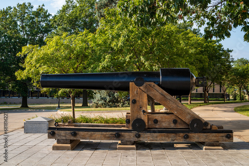 Parrott Rifled Cannon on the Grounds of the Iowa State Capitol