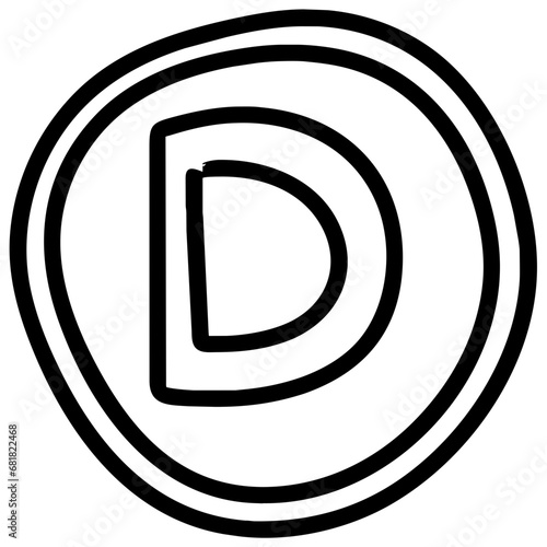 letter d logo