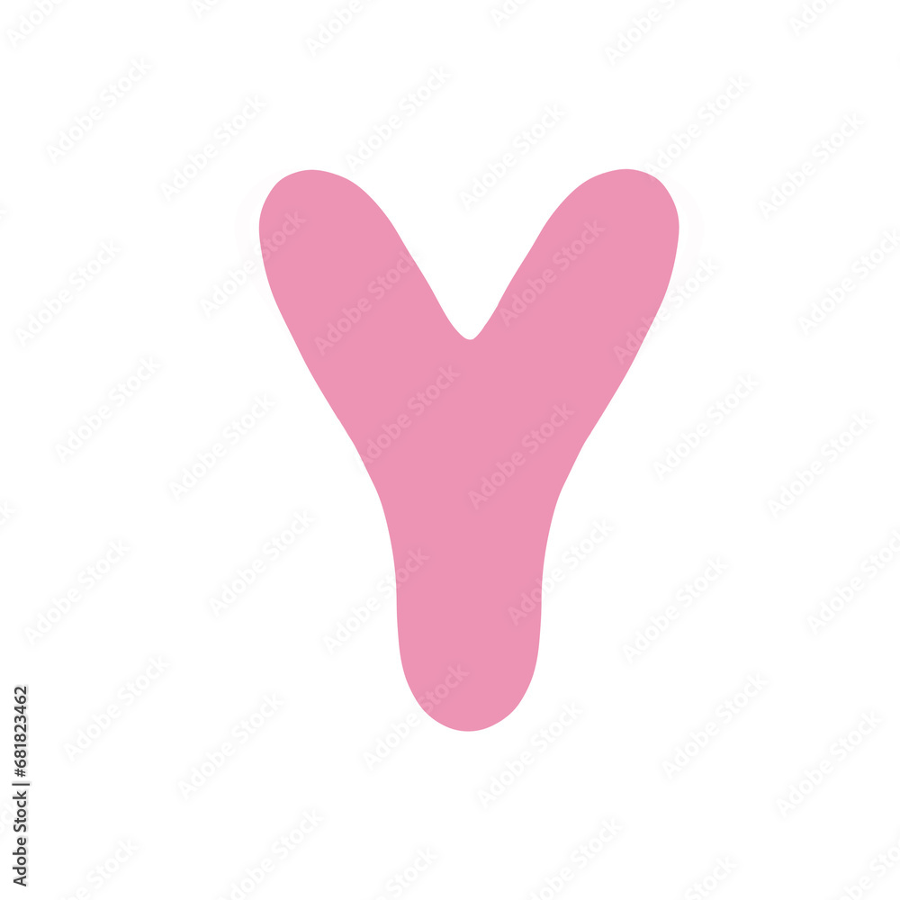 Alphabet letter Y Alphabet letter Y