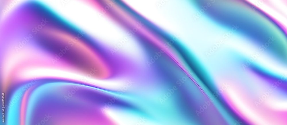 Wavy Metallic Holographic Iridescent Design Digital Background Graphic Banner Website Poster Gift Card Template Wavy Metallic Holographic Iridescent Design Digital Background Graphic Banner Website Poster Gift Card Template