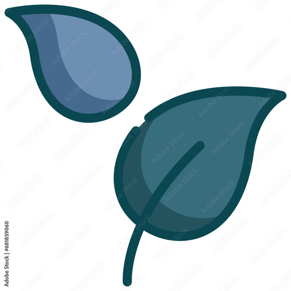 nature plant sprout seedling environment filled outline Stock Vector ...