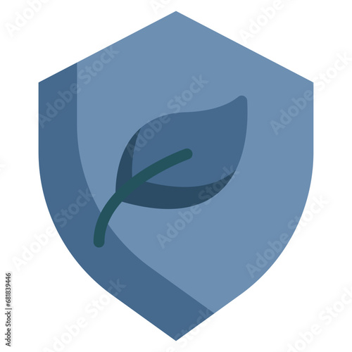 environment shield protect leaf plant sprout seedling nature flat style