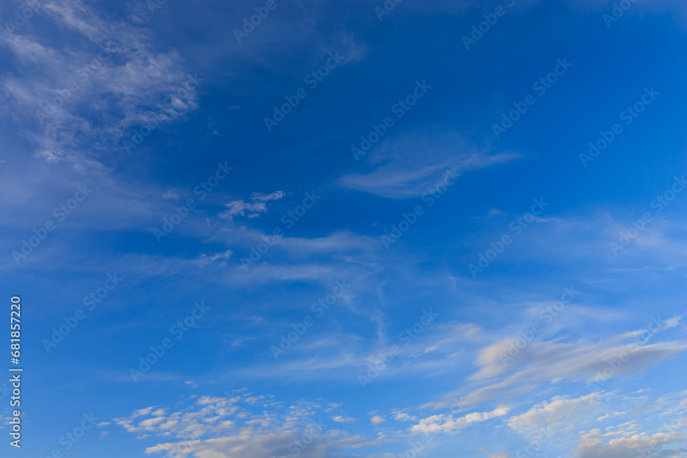 Obraz premium white clouds in sky , form beautiful natural pattern that is suitable , for use as background