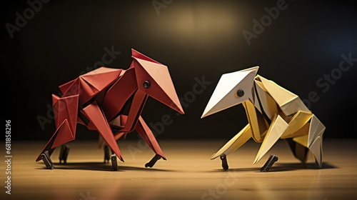 Origami robots advanced technology innovative folding machines compact designs futuristic automation