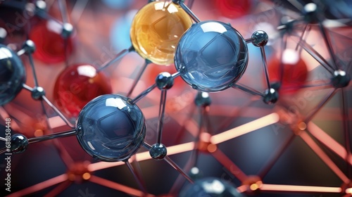 Nanotechnology advanced materials innovative molecular manipulation tiny structures futuristic