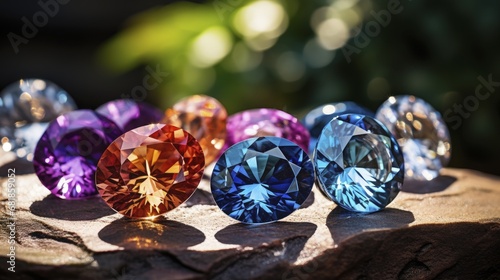 Lab grown diamonds sustainable gemstones advanced materials innovative technology eco friendly photo