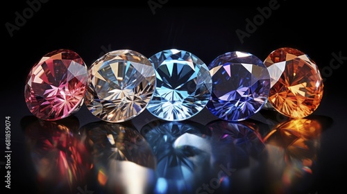 Lab grown diamonds advanced technology innovative gemstone production synthetic crystals sustainable photo