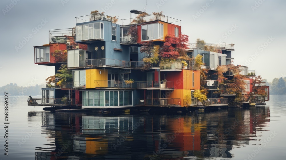 Floatation Building Floating architecture advanced technology innovative buoyant buildings ...