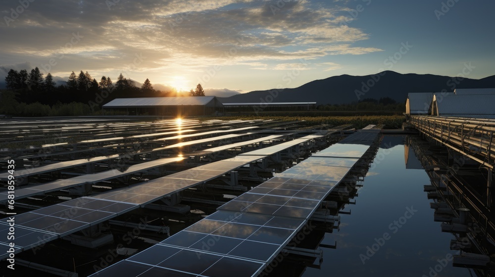 Floating solar farms renewable energy water based power generation sustainable electricity