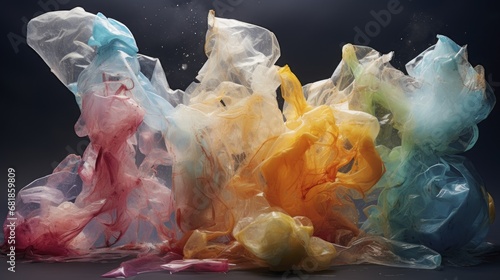 Biodegradable plastics eco friendly materials sustainable packaging innovative solutions waste photo