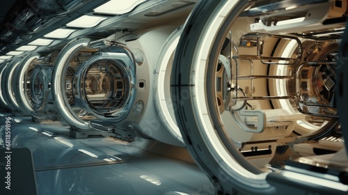 Artificial gravity advanced technology innovative space habitat centrifugal force futuristic space