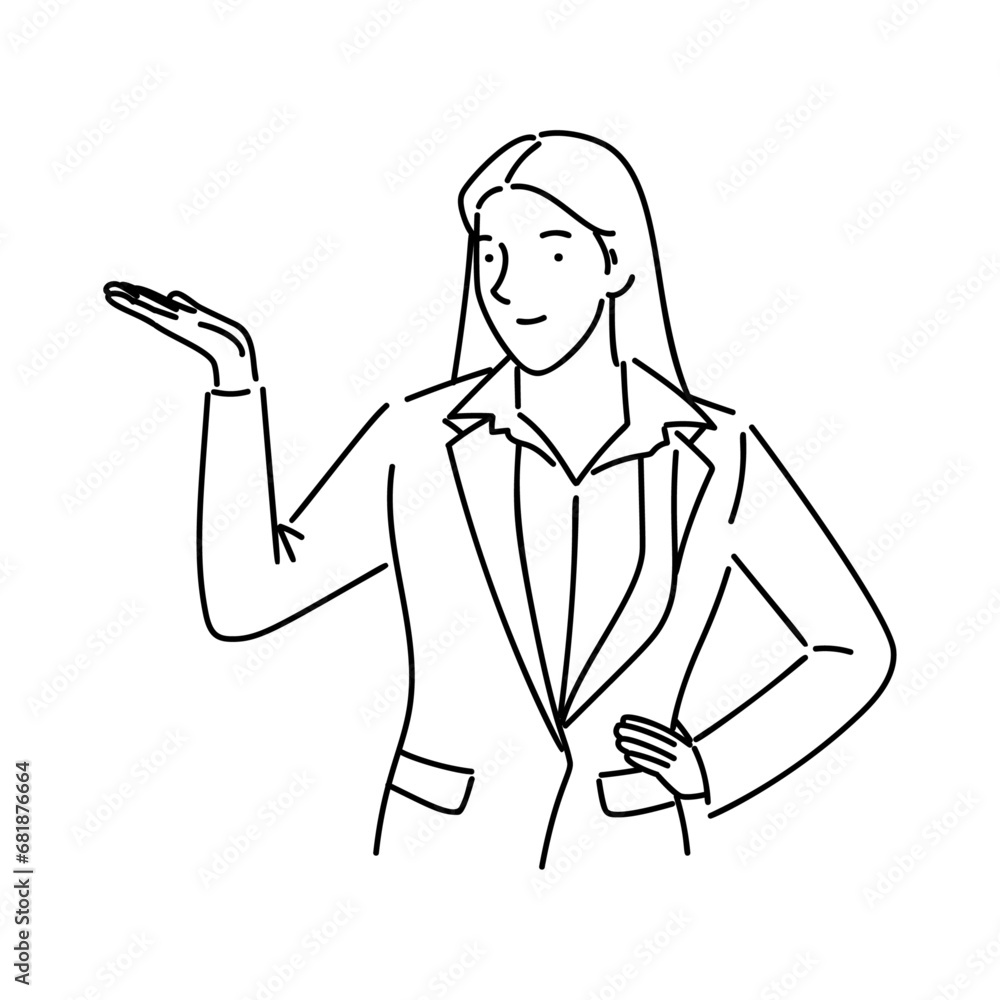 Line art businessman or professional worker man character icon vector illustration design Line art businessman or professional worker man character icon vector illustration design