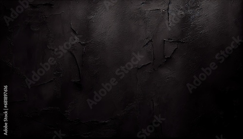 black wall texture rough background dark Concrete floor old grunge stone surface decorative abstract antique architecture art blank board brick canvas cement blackboard closeup colours cracked