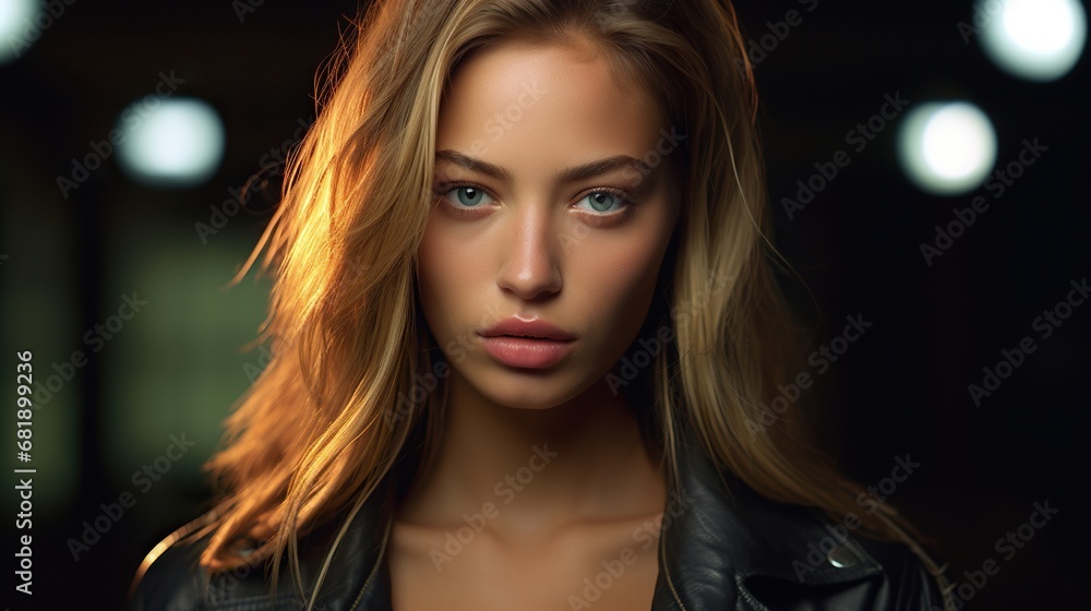 Close up portrait of an attractive woman Close up portrait of an attractive woman