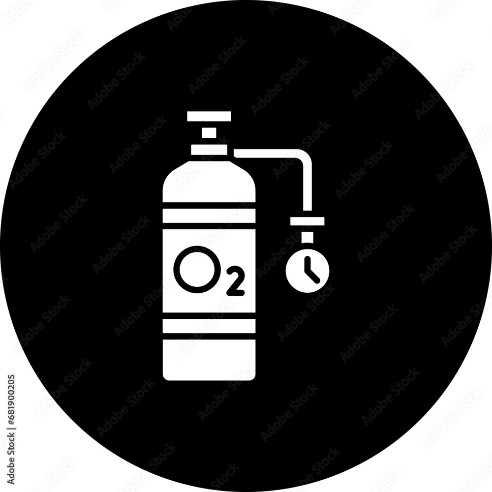 Obraz premium Oxygen Icon