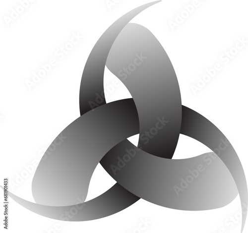 gradient horn odin symbol