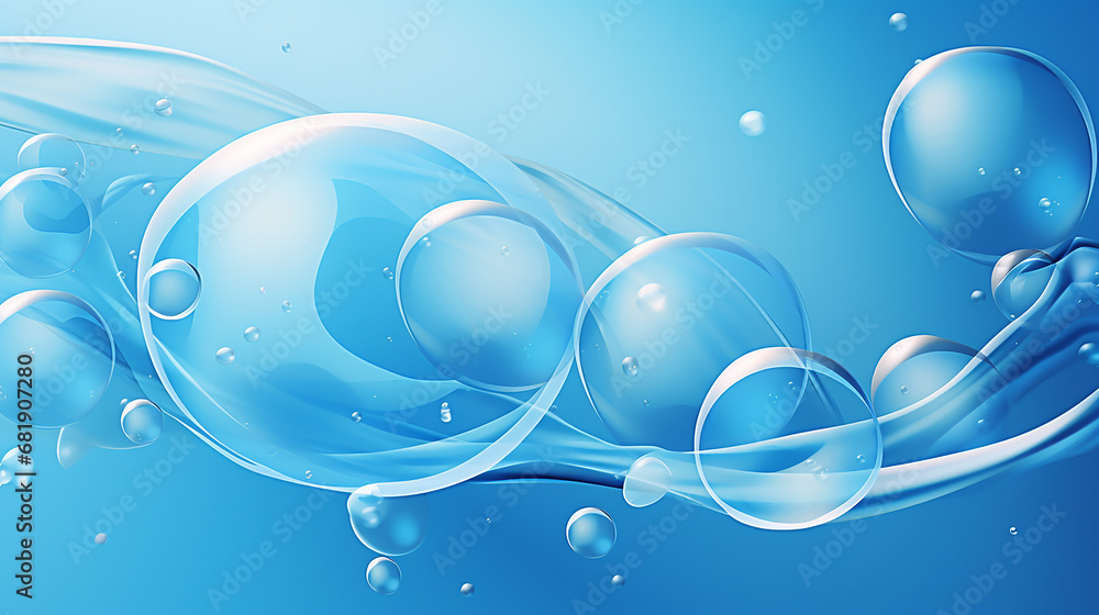 water blue bubbles water blue bubbles
