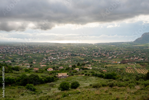 Obraz na plátne Region of Partinico - Sicily - Italy