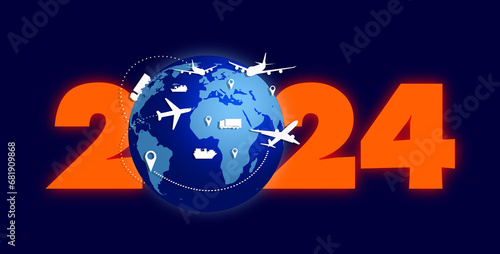 No. 2024 and global logistics delivery management system.