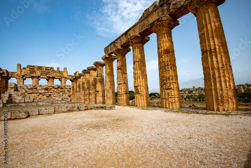 Temple of Hera in Selinunte - Sicily - Italy