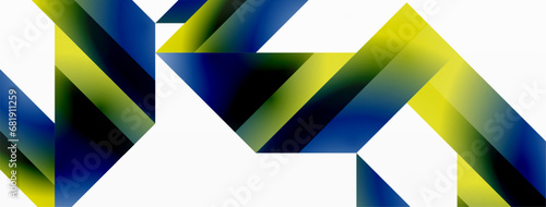 Creative geometric abstract background design