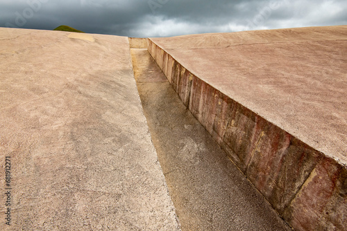 Cretto Burri Concrete Field - Sicily - Italy photo