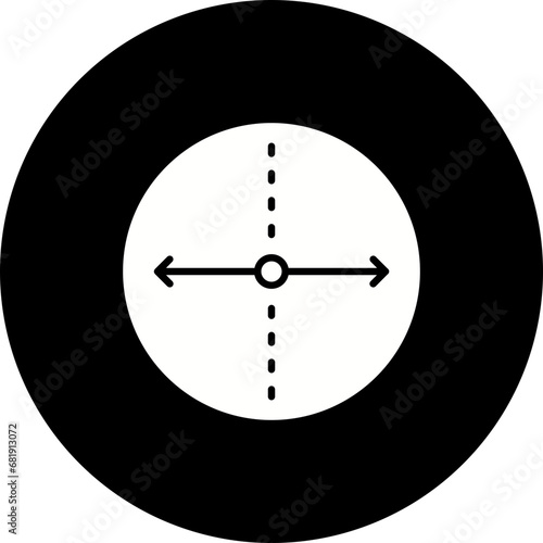 Diameter Icon