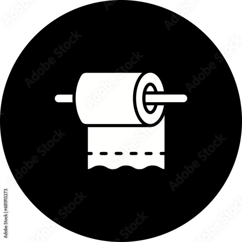 Toilet Paper Icon