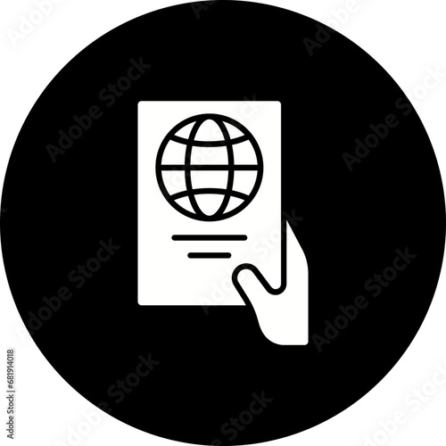 Passport control Icon